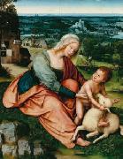 Quentin Matsys Madonna and Child with the Lamb oil painting reproduction